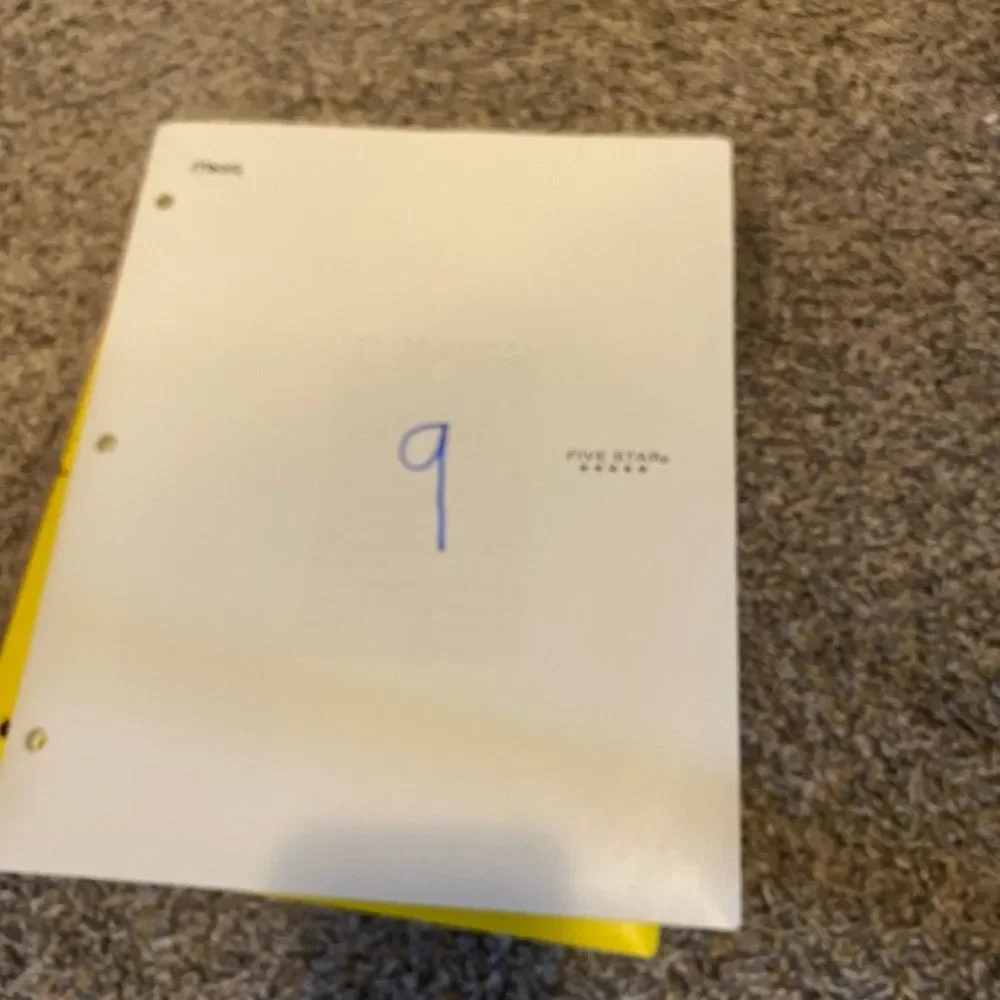 Five Start folder/Divider lot